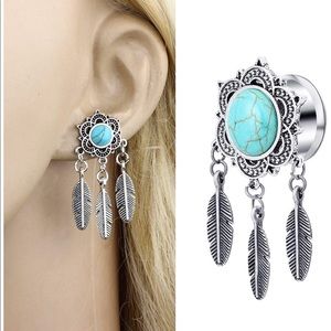 16mm Turquoise Dream Catcher Tunnels